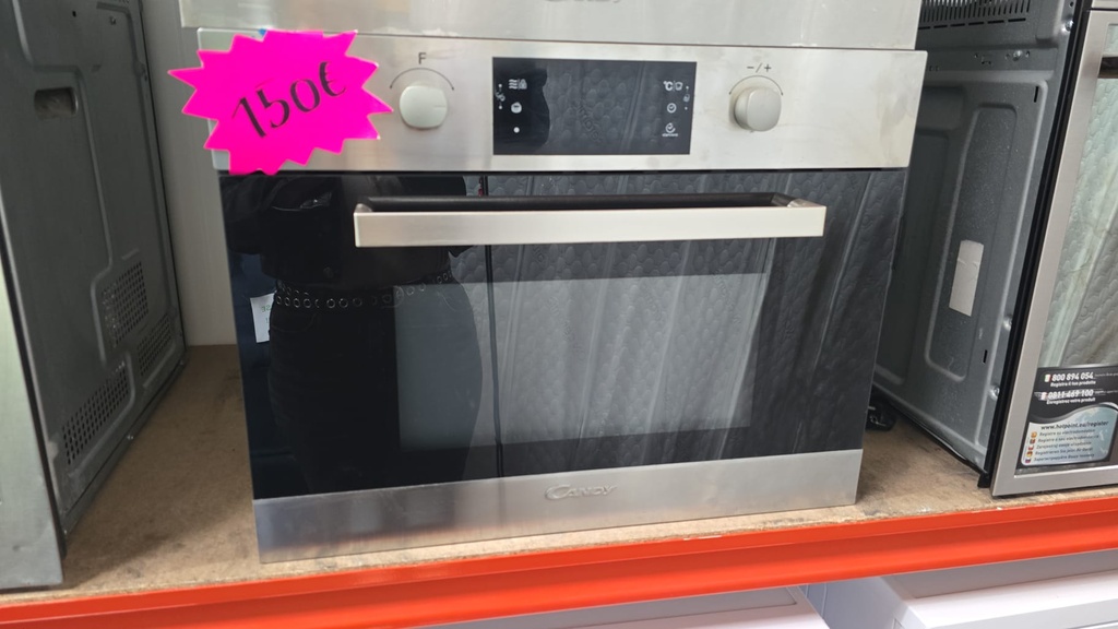 HORNO INTEGRABLE CANDY 45X60 CM ACERO 