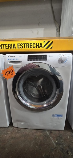 CSS4147TWMCE LAVADORA 7 KG CANDY 1400RPM SMART INVERTER BLANCA